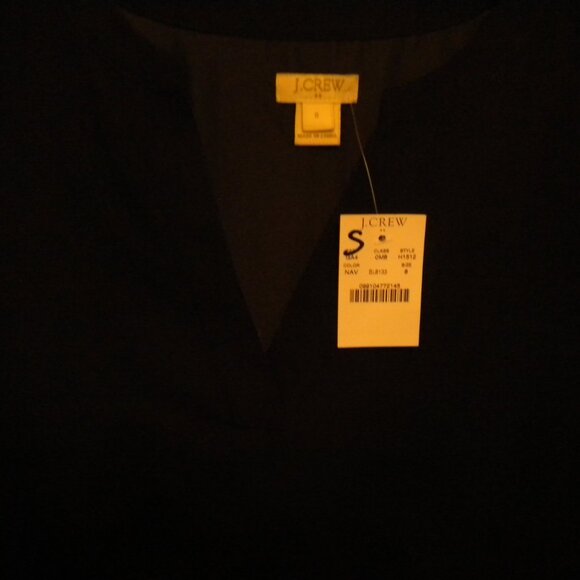 J CREW NAVY DRESS - Picture 3 of 3